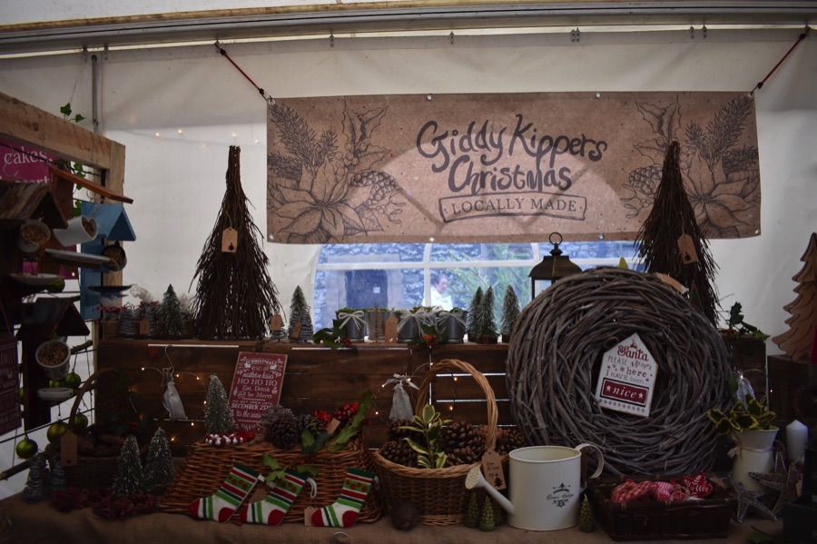 Locally made goods on sale at at market